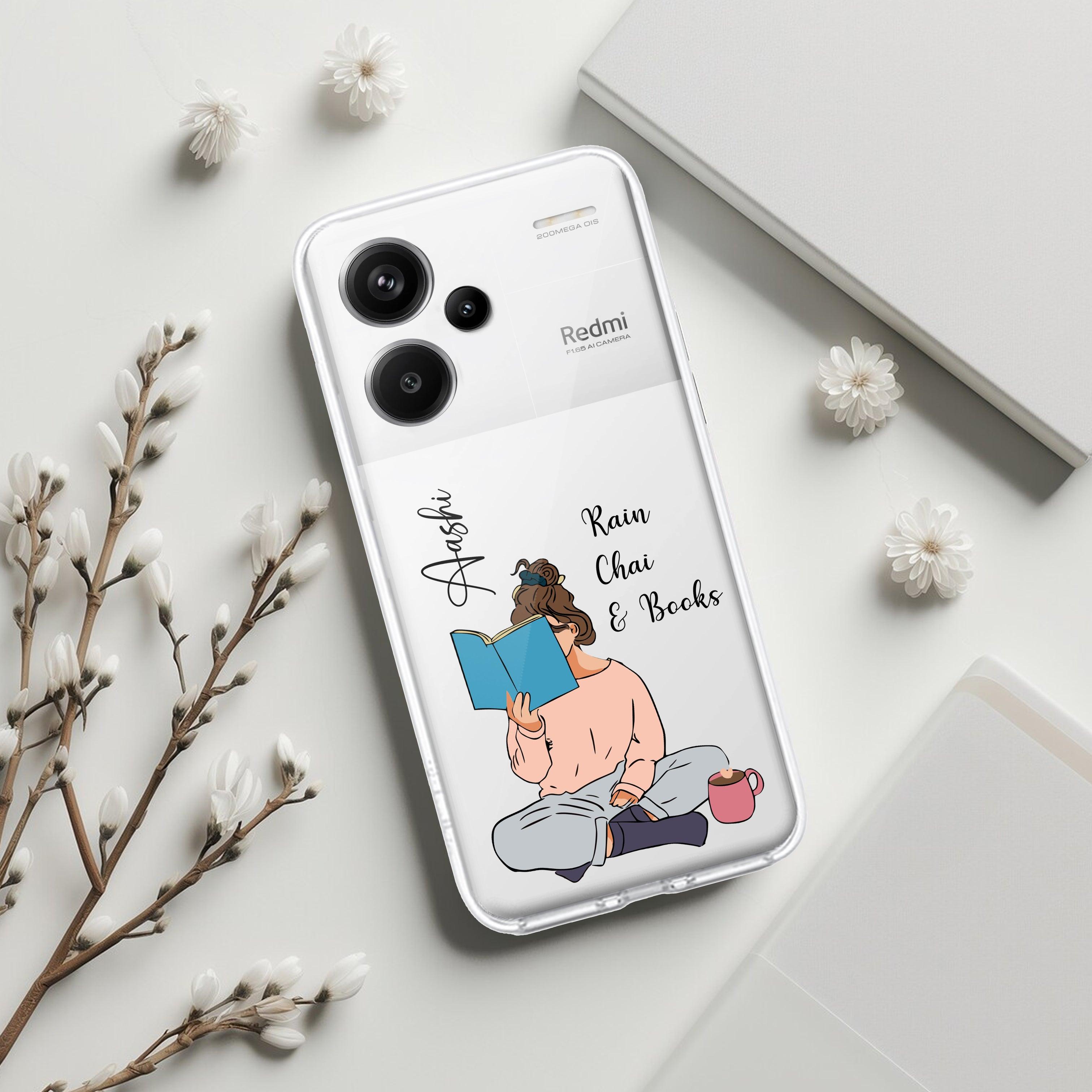 Girl with Book Customize Transparent Silicon Case For Redmi/Xiaomi - ShopOnCliQ