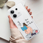 Girl with Book Customize Transparent Silicon Case For Redmi/Xiaomi - ShopOnCliQ