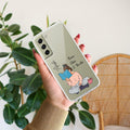 Girl with Book Customize Anti Yellow Case For Samsung Galaxy S21 FE 5G