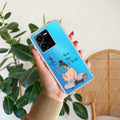 Girl with Book Customize Transparent Silicon Case For Vivo Y22