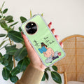 Girl with Book Customize Transparent Silicon Case For Vivo X90 Pro Plus 5G