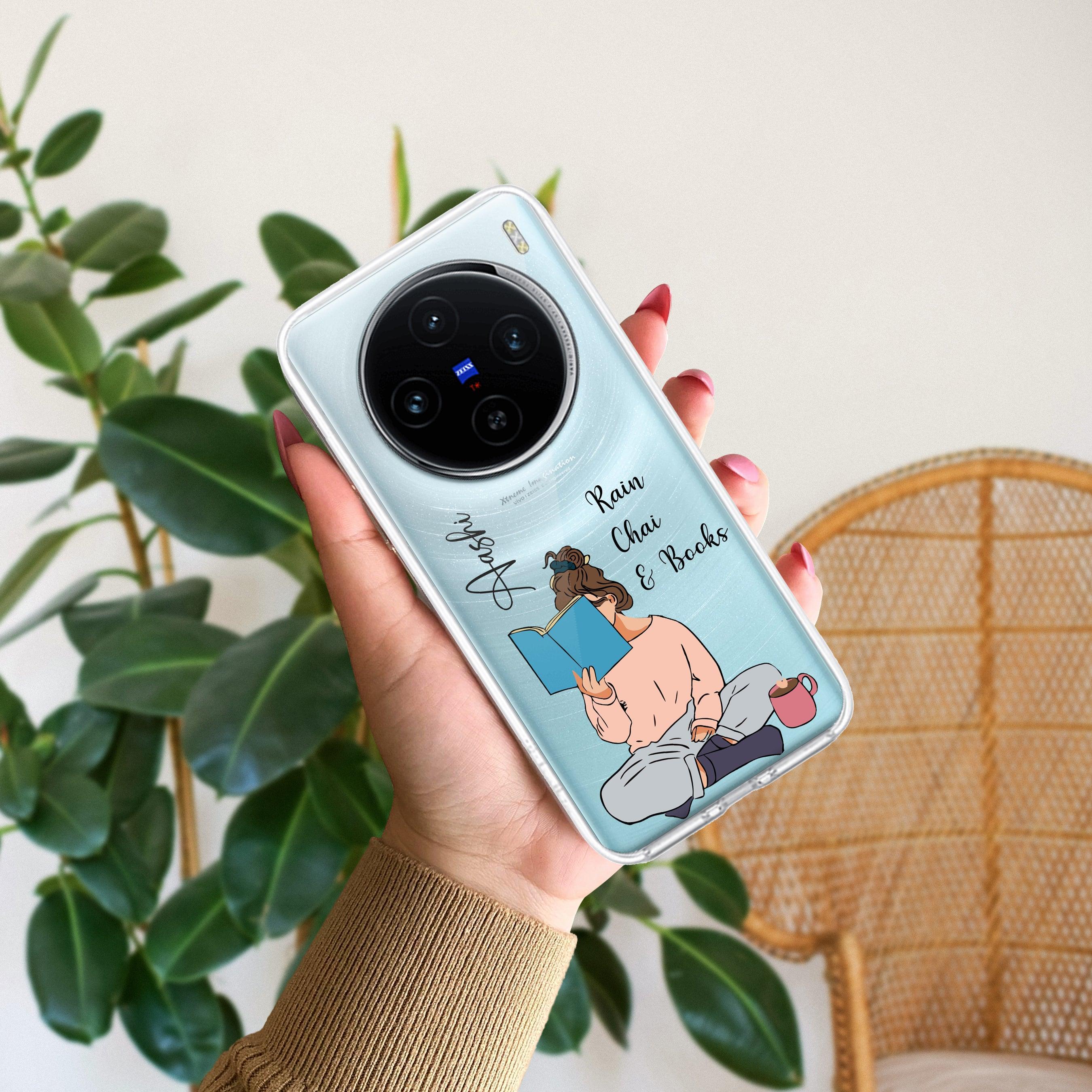 Girl with Book Customize Transparent Silicon Case For Vivo - ShopOnCliQ