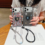 Glam Heart Rhinestone Phone Case