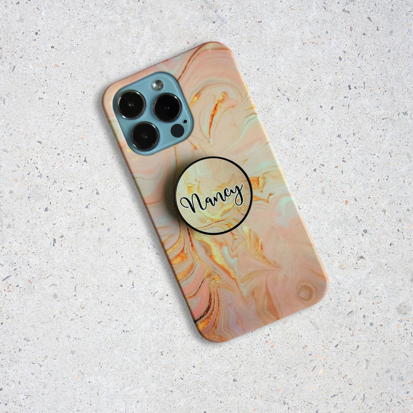 Personalised Marble Slim Phone Case Cover For Vivo