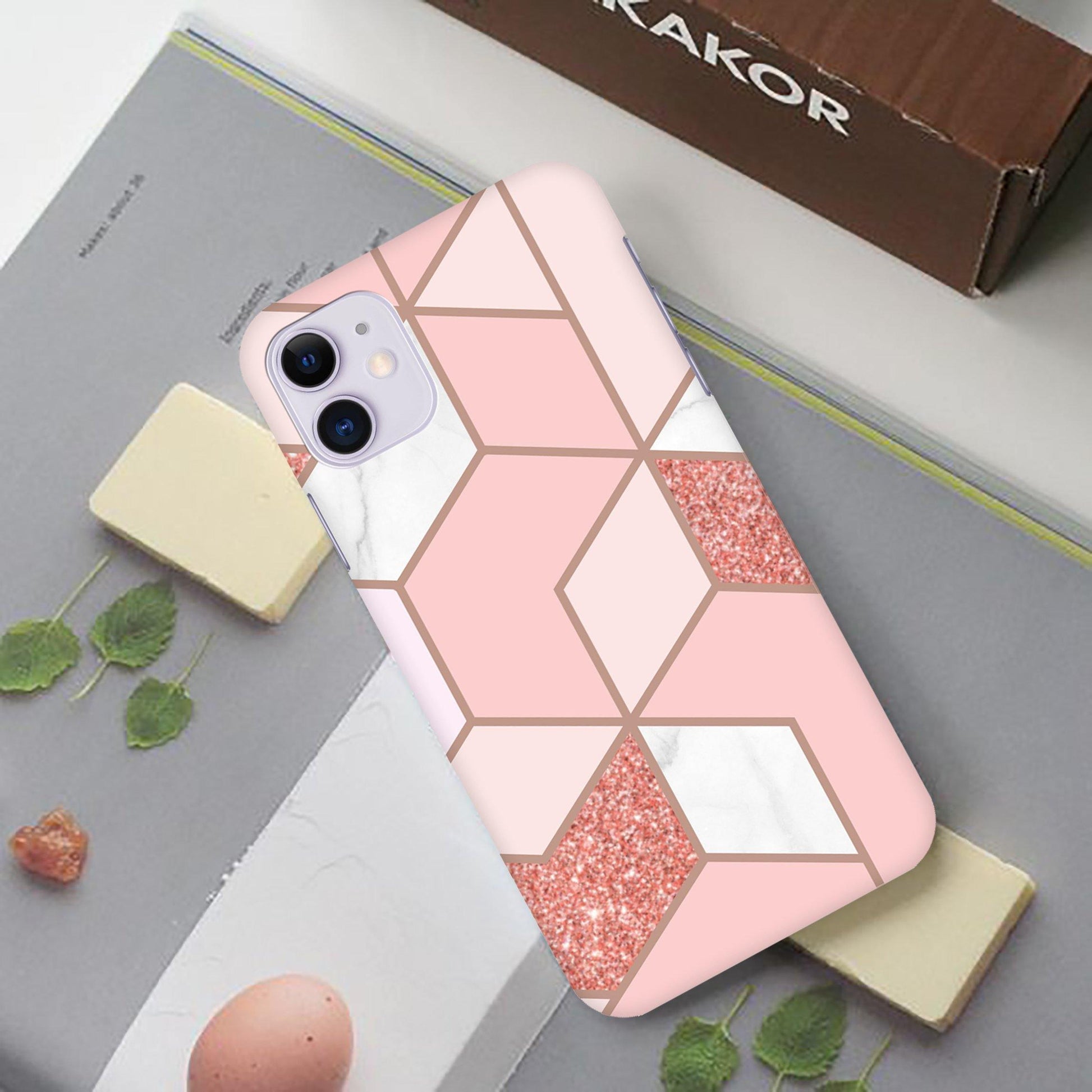 Green & Pink Marble Slim Case Cover ShopOnCliQ