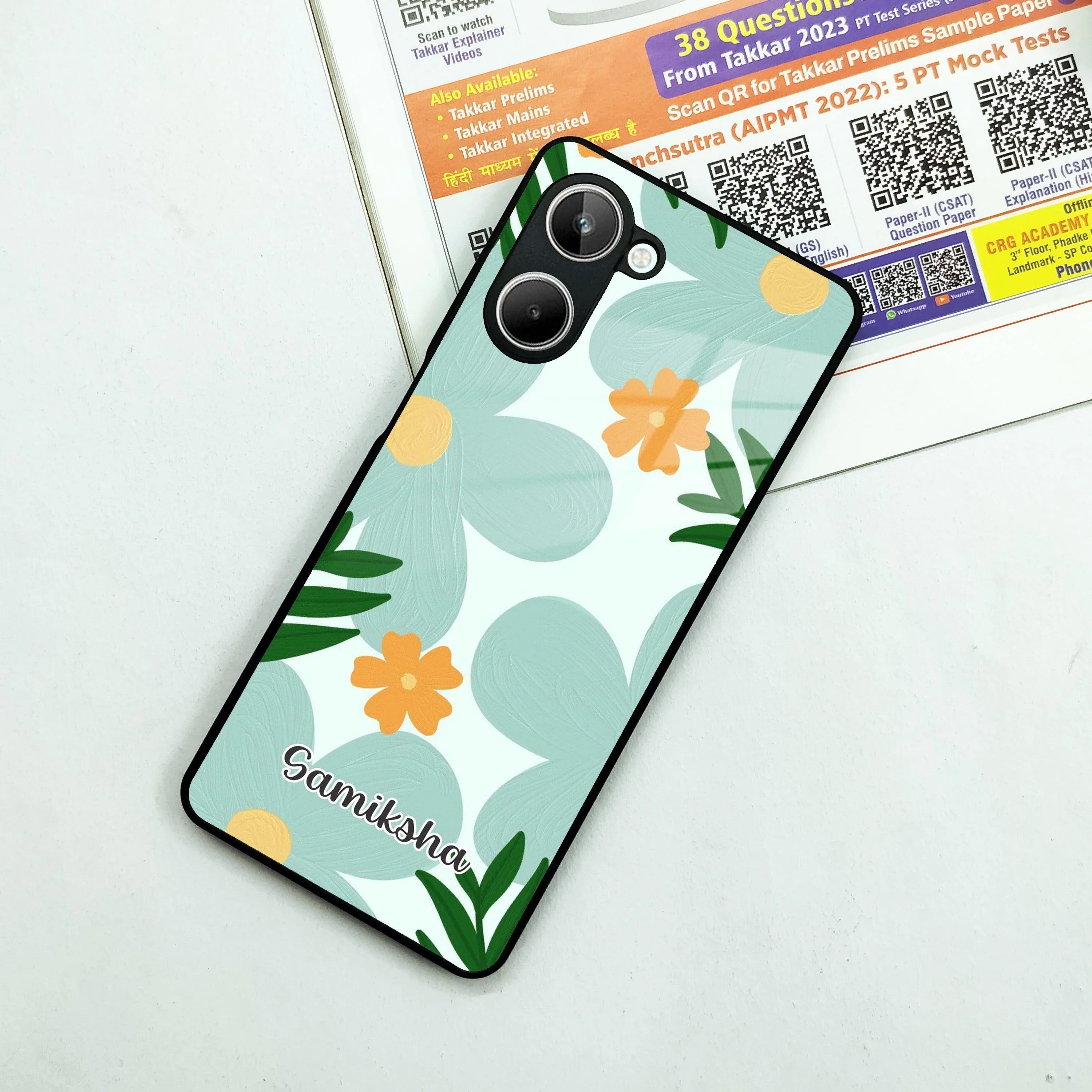 Daisy Dreams Customized Glass Case Cover For Realme/Narzo - ShopOnCliQ