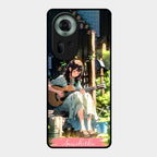 Guitar Girl Glossy Metal Case Cover For Oppo - ShopOnCliQ
