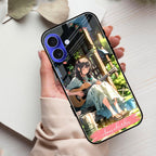 Guitar Girl Glossy Metal Case Cover For iPhone - ShopOnCliQ
