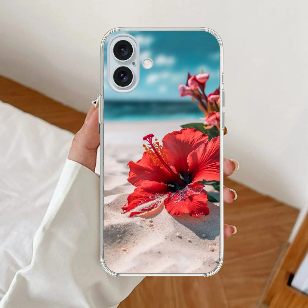 Gurhal Floral Transparent Silicon Case For Google Pixel 10 Pro