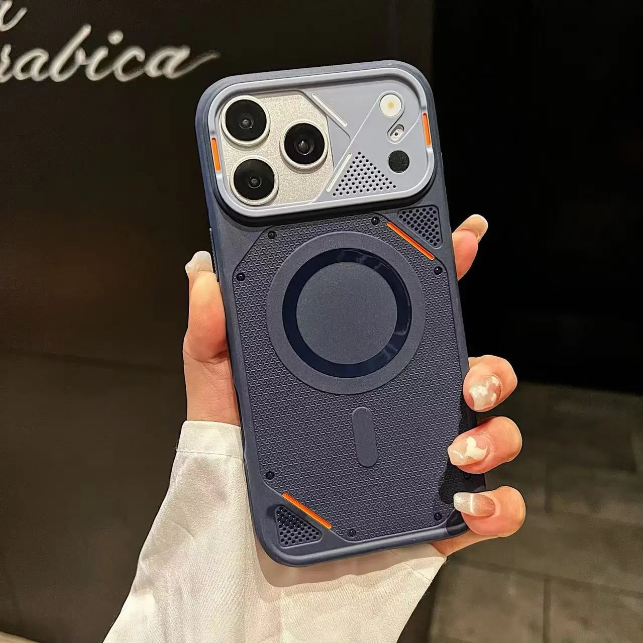 Heat Dissipation Magnetic Armor Case for iPhone