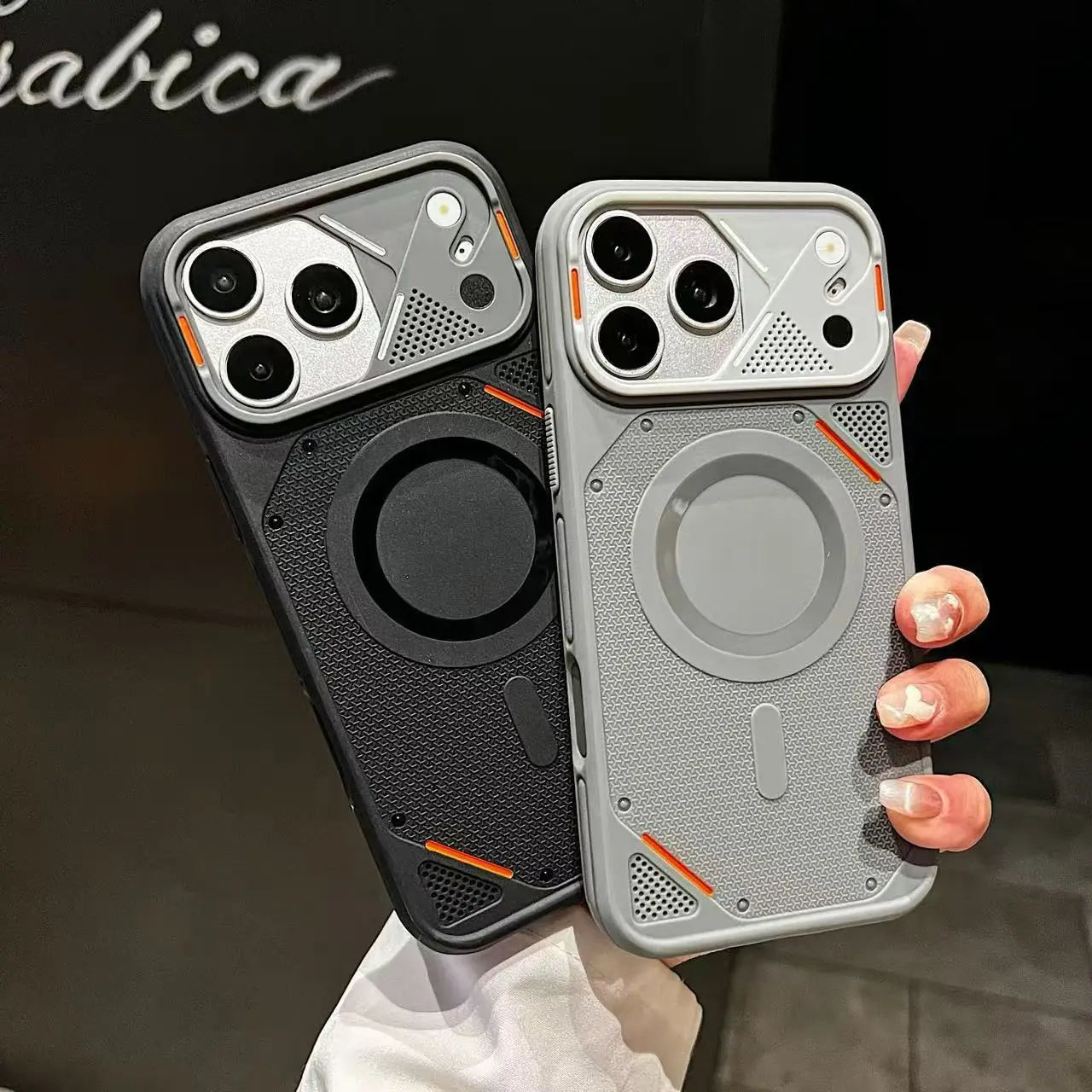 Heat Dissipation Magnetic Armor Case for iPhone