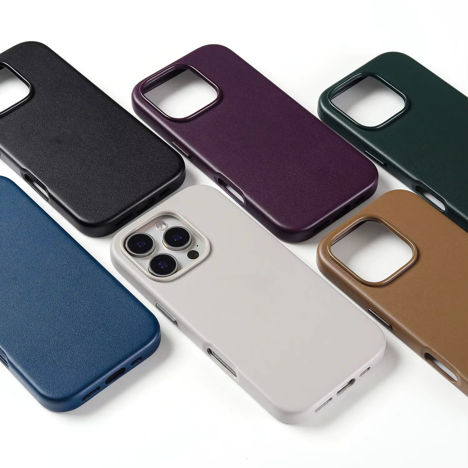 Original Magnetic PU Leather Shockproof Protective Phone Cover for iPhone - ShopOnCliQ