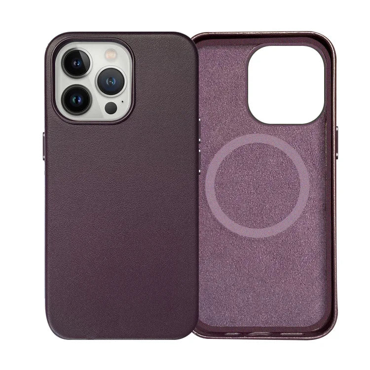 Original Magnetic PU Leather Shockproof Protective Phone Cover for iPhone - ShopOnCliQ