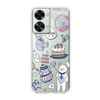 Happy Tea Time Transparent Silicon Case For OnePlus - ShopOnCliQ