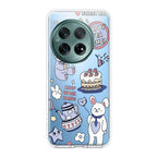 Happy Tea Time Transparent Silicon Case For OnePlus - ShopOnCliQ