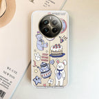 Happy Tea Time Transparent Silicon Case For Realme/Narzo - ShopOnCliQ