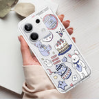 Happy Tea Time Transparent Silicon Case For Redmi/Xiaomi - ShopOnCliQ