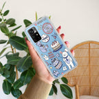 Happy Tea Time Transparent Silicon Case For Redmi Note 12 5G