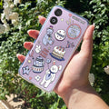 Happy Tea Time Transparent Silicon Case For Samsung Galaxy M13 5G