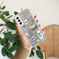 Happy Tea Time Transparent Silicon Case For Samsung Galaxy S22 Plus 5G