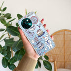 Happy Tea Time Transparent Silicon Case For Vivo Y58 5G