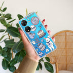 Happy Tea Time Transparent Silicon Case For Vivo X60 Pro