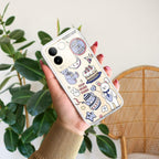 Happy Tea Time Transparent Silicon Case For Vivo X200 Pro 5G