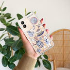 Happy Tea Time Transparent Silicon Case For Vivo Y35