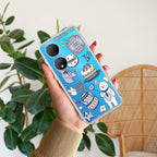 Happy Tea Time Transparent Silicon Case For Vivo Y100 5G /  Vivo Y100A 5G