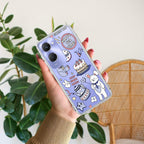 Happy Tea Time Transparent Silicon Case For Vivo Y28s/ Y28e