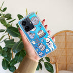 Happy Tea Time Transparent Silicon Case For Vivo Y300 5G