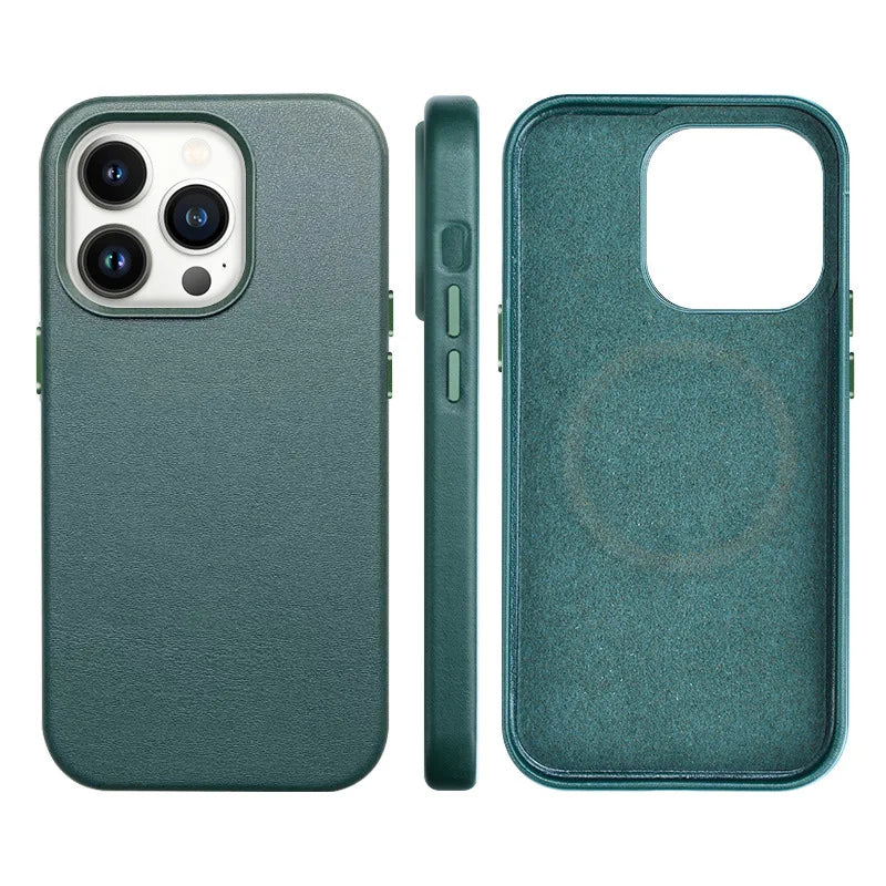 Original Magnetic PU Leather Shockproof Protective Phone Cover for iPhone - ShopOnCliQ