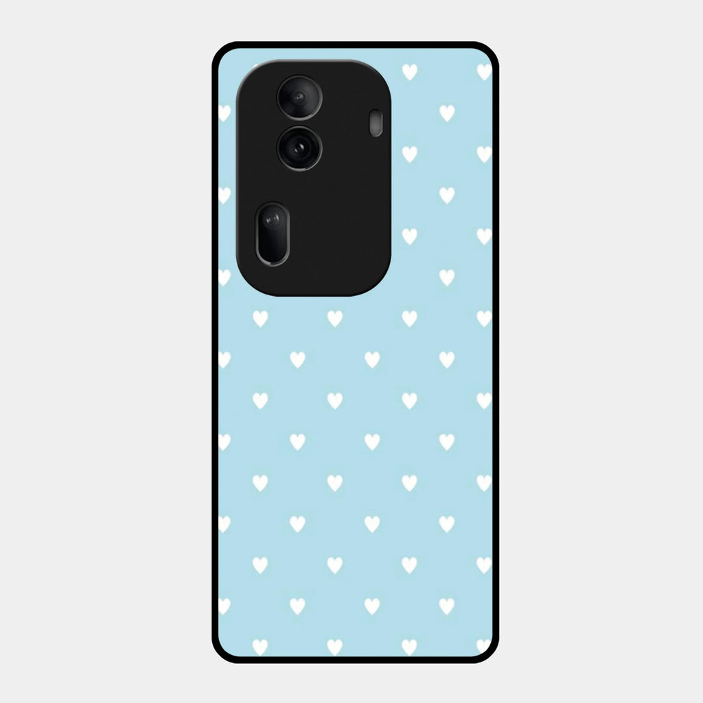 Heart Design Glossy Metal Case Cover For Oppo - ShopOnCliQ