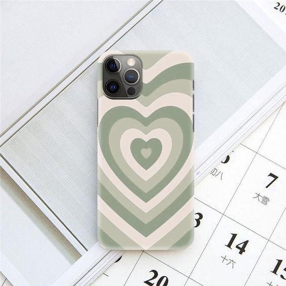 Heart Indie Print Hard Slim Matte Case ShopOnCliQ