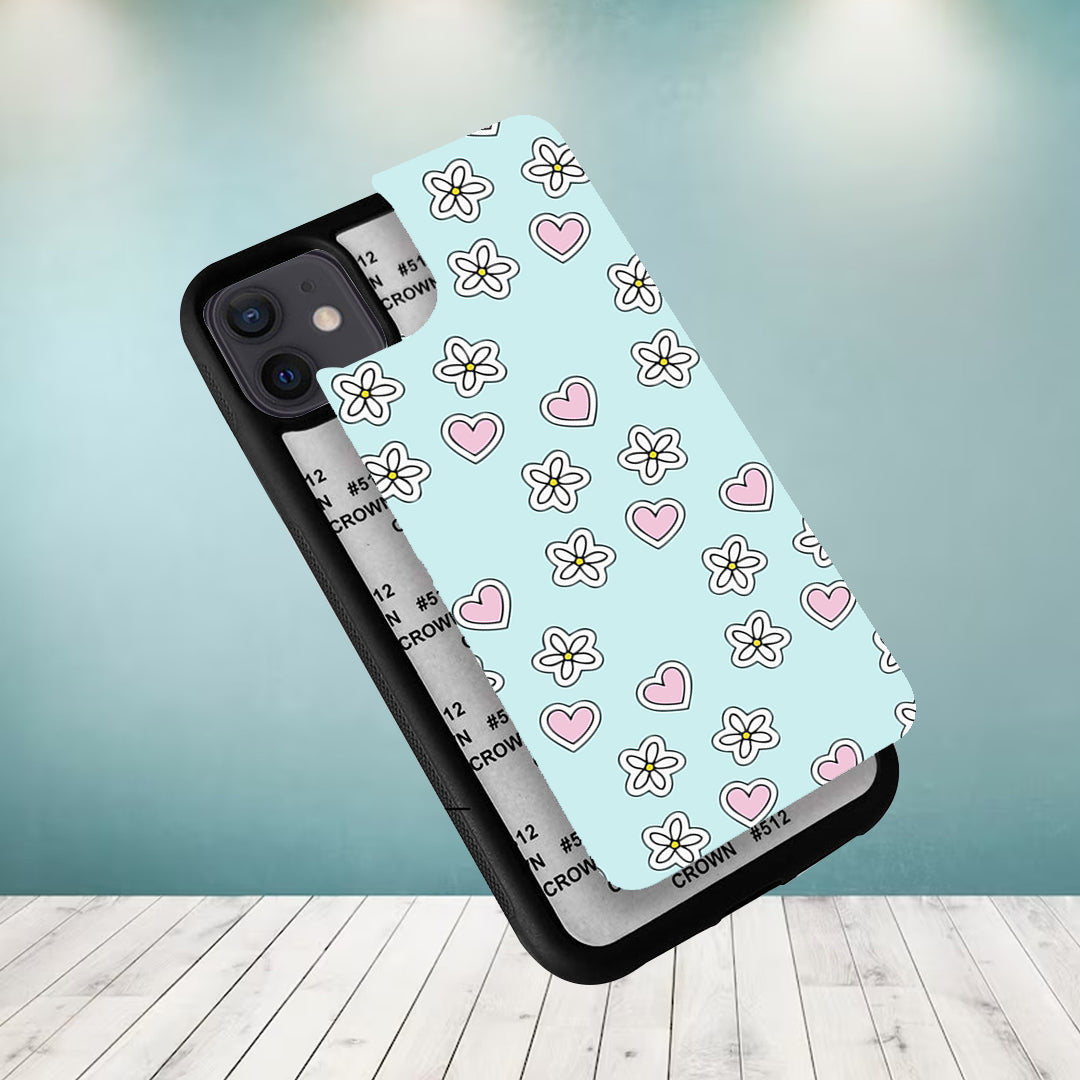 Heart With Blossom Glossy Metal Case Cover For Redmi ShopOnCliQ