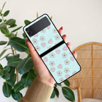 Heart with Blossom Glossy Metal Case Cover For Samsung - ShopOnCliQ
