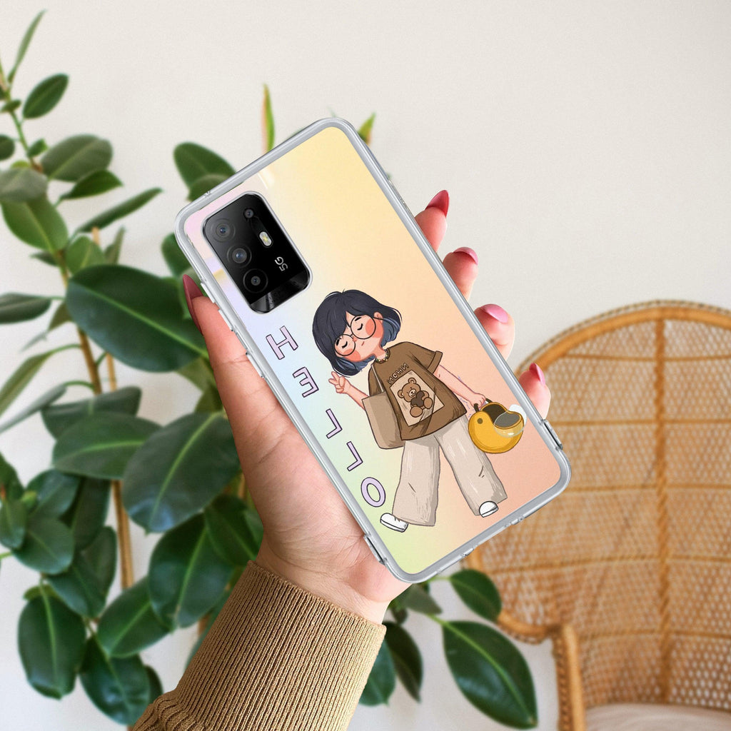 Hello Honey Anti Yellow Case For Oppo F19 Pro Plus