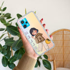 Hello Honey Transparent Silicon Case For Realme 9 Pro 5G