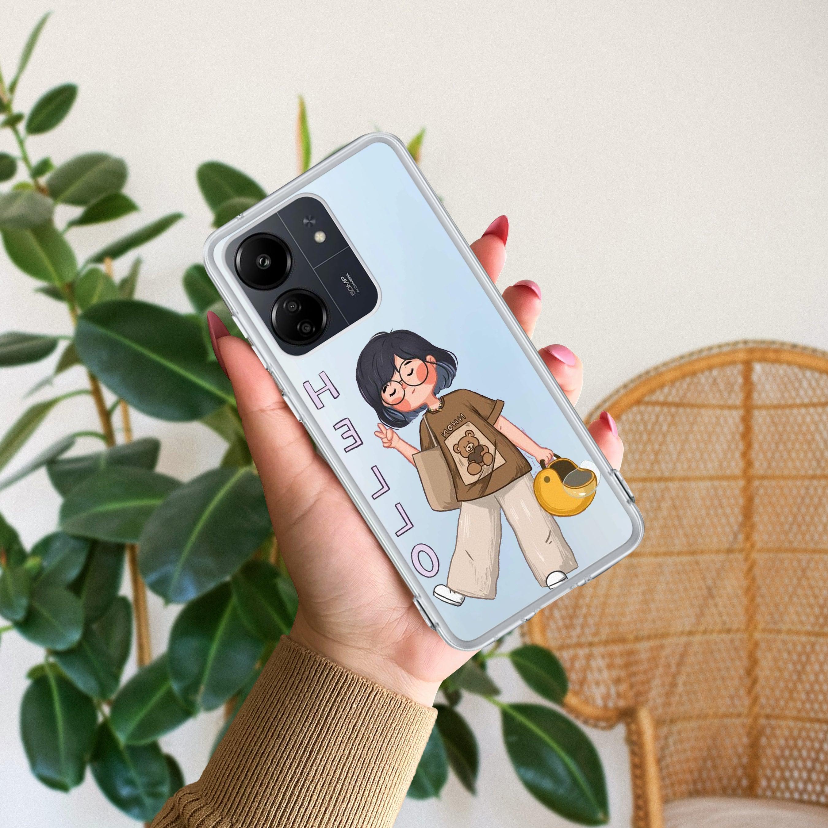 Hello Honey Transparent Silicon Case For Redmi/Xiaomi - ShopOnCliQ