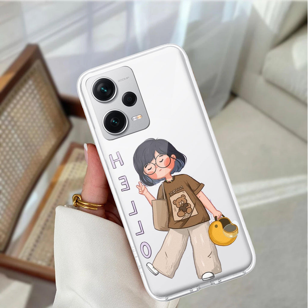 Hello Honey Transparent Silicon Case For Redmi/Xiaomi - ShopOnCliQ