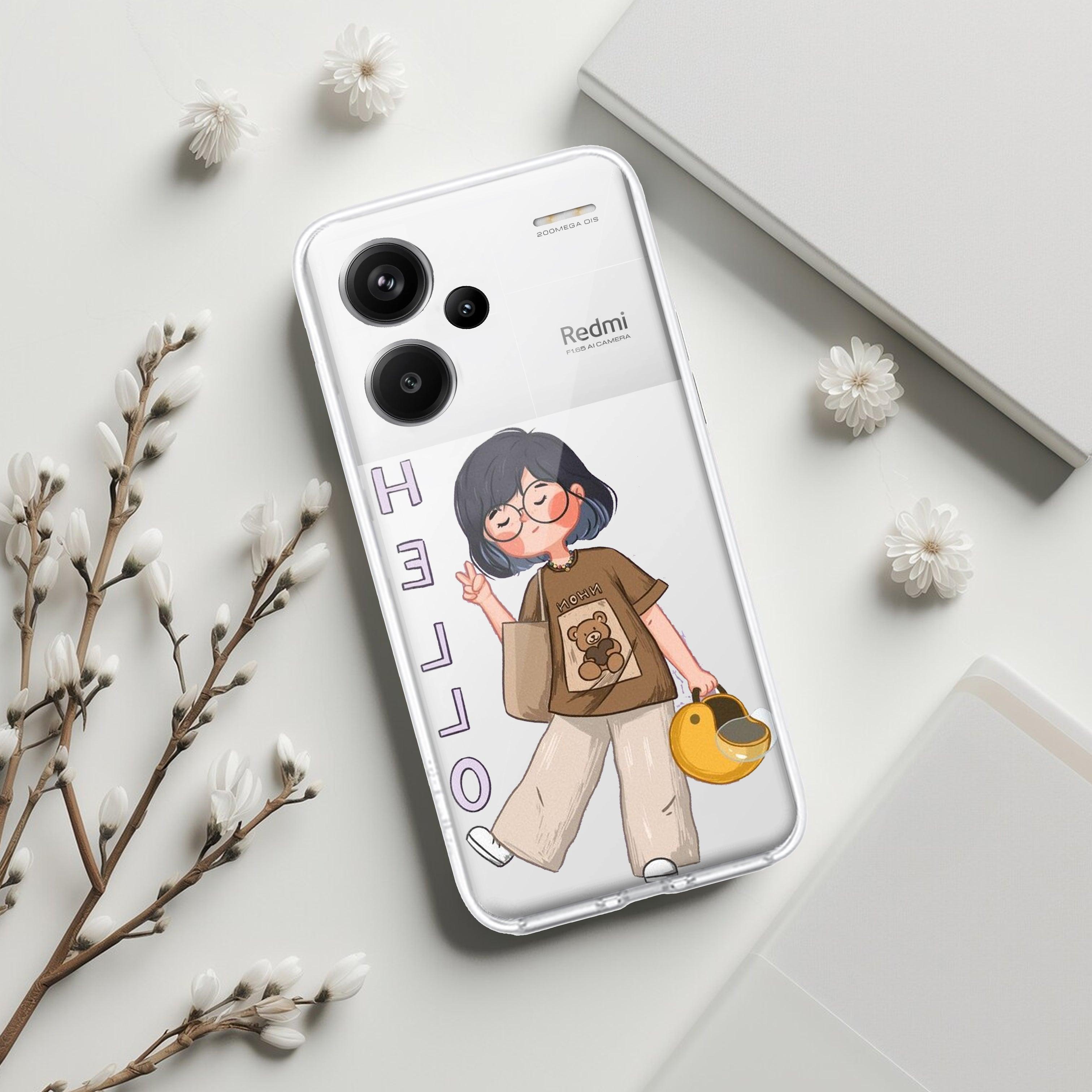 Hello Honey Transparent Silicon Case For Redmi/Xiaomi - ShopOnCliQ