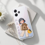 Hello Honey Transparent Silicon Case For Redmi Note 12 4G