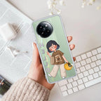 Hello Honey Transparent Silicon Case For Redmi Note 13 Pro Plus 5G