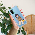 Hello Honey Transparent Silicon Case For Redmi 12 4G
