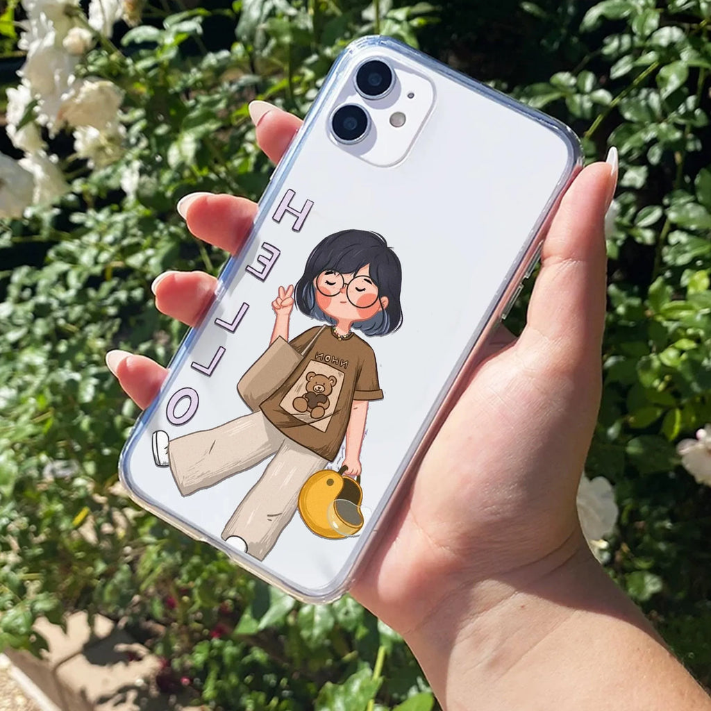 Hello Honey Anti Yellow Clear Case For iPhone 12 Mini