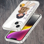 Hello Honey Transparent Silicon Case For iPhone 15 Pro Max