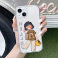 Hello Honey Transparent Silicon Case For iPhone