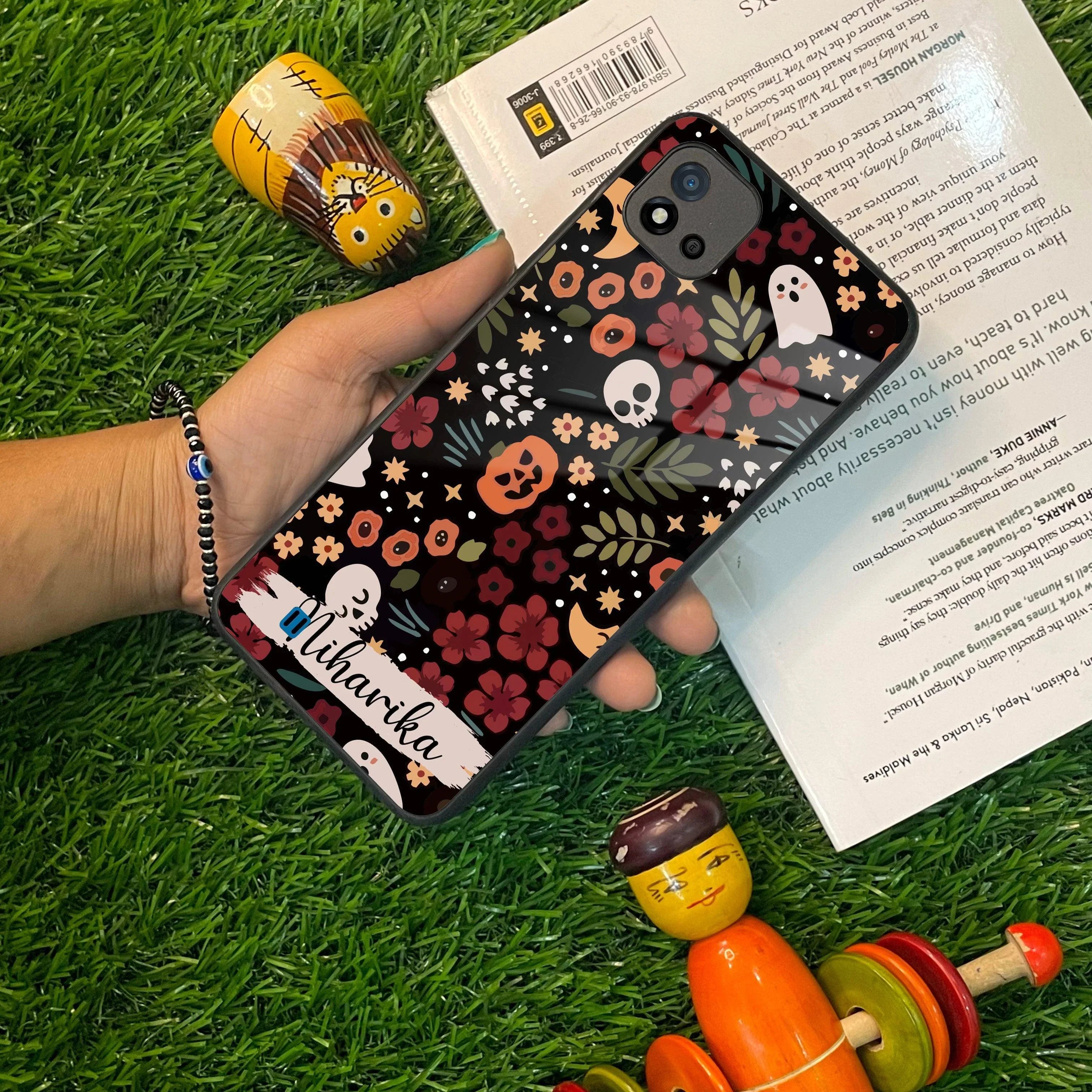 Hellowean Customize Glass Case Cover For Realme/Narzo - ShopOnCliQ