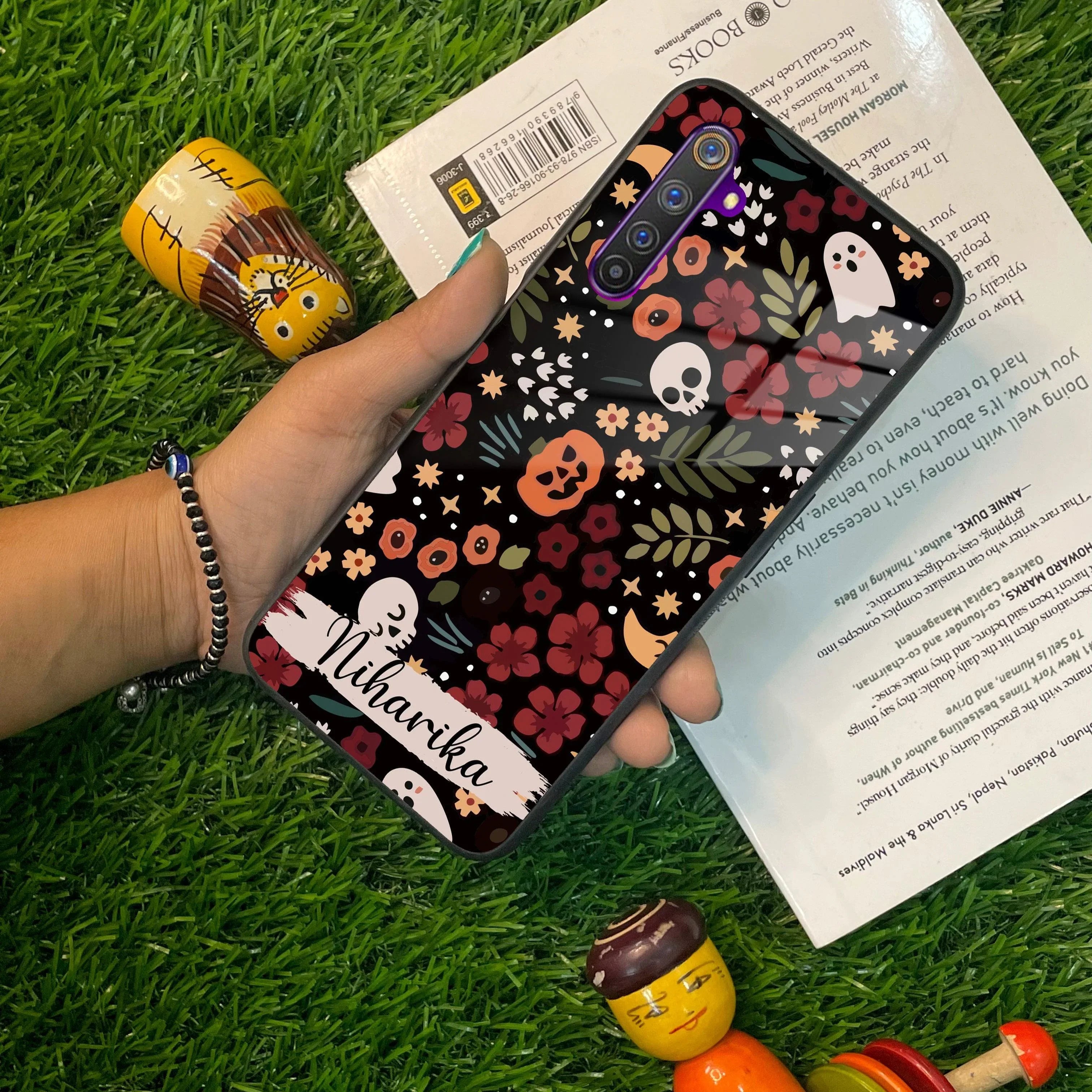 Hellowean Customize Glass Case Cover For Realme/Narzo - ShopOnCliQ