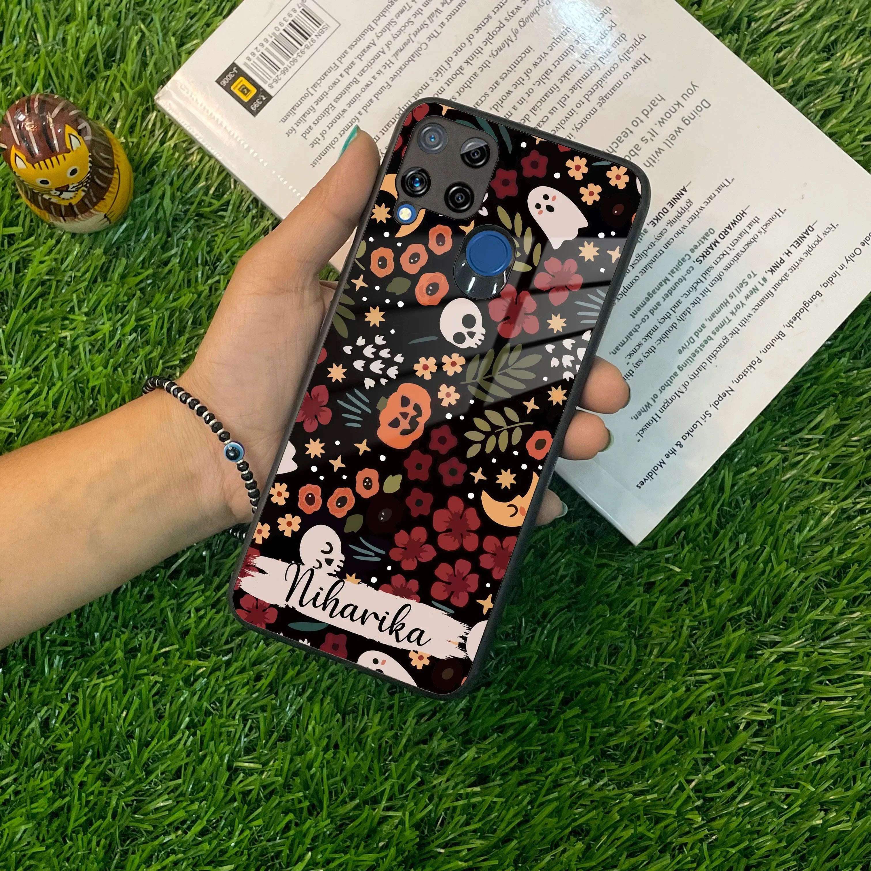 Hellowean Customize Glass Case Cover For Realme/Narzo - ShopOnCliQ